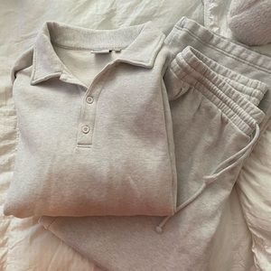 Aritzia Boyfriend Lounge Set